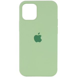 Чехол Silicone Case Full Protective (AA) для Apple iPhone 15 Plus (6.7") Мятный / Mint