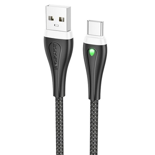 Дата кабель Borofone BX100 Advantage USB to Type-C (1m) Black