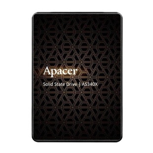 SSD диск Apacer AS340X 480GB 2.5" 7mm SATAIII 3D NAND Read/Write: 550/520 MB/sec Black