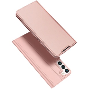 Чехол-книжка Dux Ducis с карманом для визиток для Samsung Galaxy S22+ Rose Gold