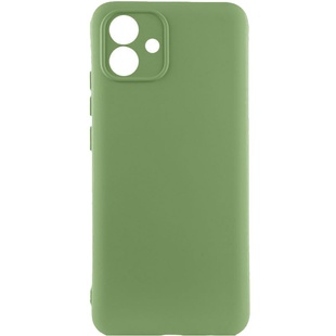 Чехол Silicone Cover Lakshmi Full Camera (A) для Samsung Galaxy A05 Зеленый / Pistachio