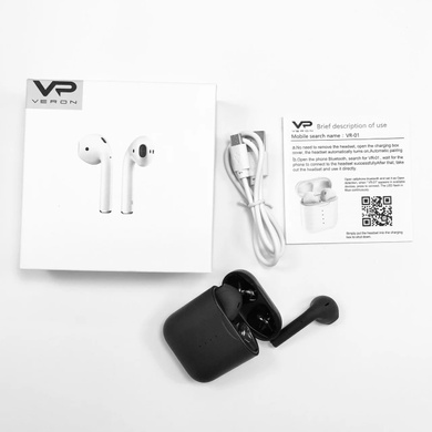 Бездротові навушники AIR from Veron (VR01), Чорний