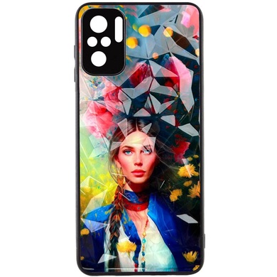 TPU+PC чохол Prisma Ladies для Xiaomi Redmi Note 10 / Note 10s, Peonies