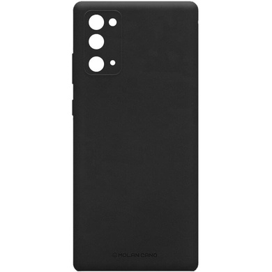 TPU чехол Molan Cano Smooth для Samsung Galaxy Note 20 Черный