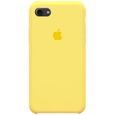 Чохол Silicone Case (AA) для Apple iPhone 7/ 8 (4.7 "), Желтый / Yellow