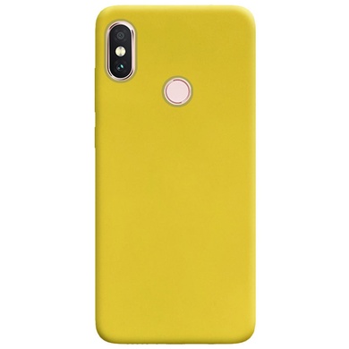 Силіконовий чохол Candy для Xiaomi Redmi Note 5 Pro / Note 5 (DC), Желтый