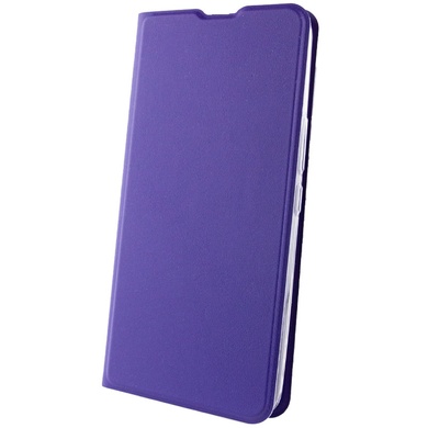 Кожаный чехол книжка GETMAN Elegant (PU) для Oppo A17k Фиолетовый