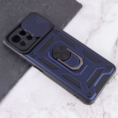 Ударопрочный чехол Camshield Serge Ring для Xiaomi Mi 11 Lite Синий