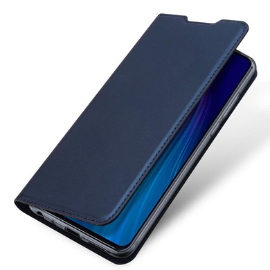 Чехол-книжка Dux Ducis с карманом для визиток для Xiaomi Redmi Note 8T Синий