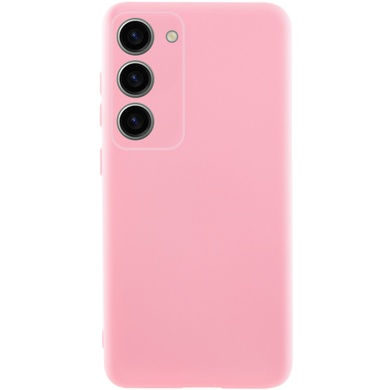 Чохол Silicone Cover Lakshmi Full Camera (AA) для Samsung Galaxy S24 FE, Рожевий / Pink