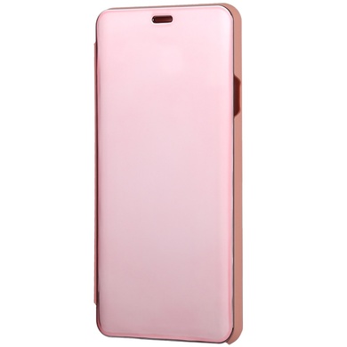 Чехол-книжка Clear View Standing Cover для Xiaomi Redmi Note 10 / Note 10s Rose Gold