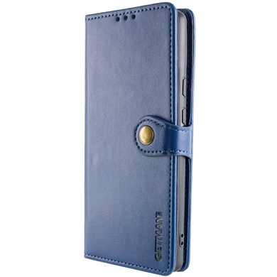 Кожаный чехол книжка GETMAN Gallant (PU) для Xiaomi Redmi A3, Синий