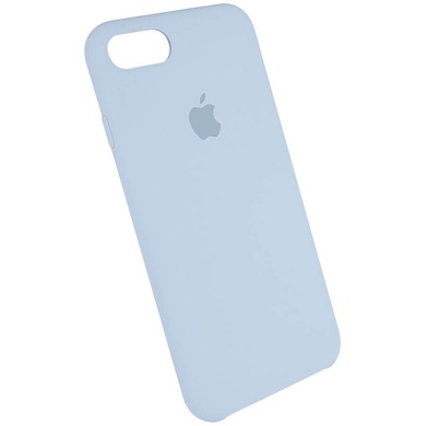 Чохол Silicone case (AAA) для Apple iPhone 7/8 (4.7 "), Голубой / Sky Blue