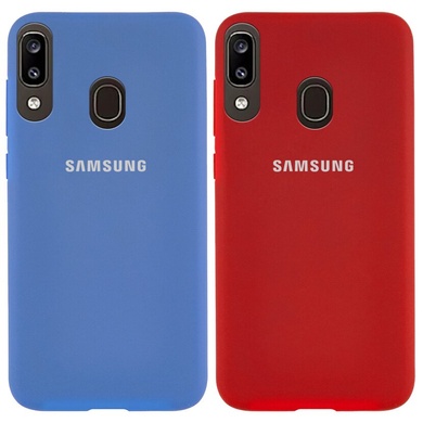 Чехол Silicone Cover Full Protective (AA) для Samsung Galaxy A20 / A30