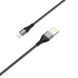 Дата кабель Borofone BU11 Tasteful USB to Lightning (1.2m), Чорний