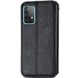 Кожаный чехол книжка GETMAN Cubic (PU) для Samsung Galaxy A52 4G / A52 5G / A52s Черный