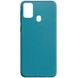 Силіконовий чохол Candy для Samsung Galaxy M21s, Синий / Powder Blue