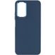 TPU чехол Bonbon Metal Style для Xiaomi Redmi Note 11 (Global) / Note 11S Синий / Denim Blue