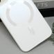 Чохол TPU+Glass Sapphire Midnight with MagSafe для Apple iPhone 12 (6.1"), Білий / White