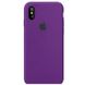Чохол Silicone Case Full Protective (AA) для Apple iPhone XS Max (6.5 "), Фиолетовый / Grape