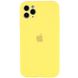 Чохол Silicone Case Full Camera Protective (AA) для Apple iPhone 11 Pro (5.8"), Желтый / Canary Yellow