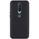 Чехол Silicone Cover Full Protective (AA) для OnePlus 8 Черный / Black