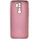 Чохол Silicone Cover Lakshmi Full Camera (A) для Xiaomi Redmi 9, Рожевий / Pink Sand