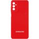 Чохол Silicone Cover Full Camera (AA) для Samsung Galaxy A04s, Червоний / Red