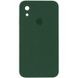 Чохол Silicone Case Square Full Camera Protective (AA) для Apple iPhone XR (6.1"), Зеленый / Cyprus Green
