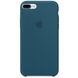 Чохол Silicone case (AAA) для Apple iPhone 7 plus / 8 plus (5.5"), Синій / Cosmos Blue