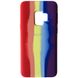 Чохол Silicone Cover Full Rainbow для Samsung Galaxy S9, Червоний / Фіолетовий