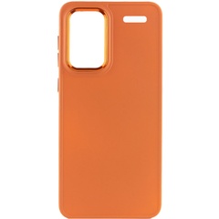TPU чохол Bonbon Metal Style для Xiaomi Redmi Note 13 Pro+, Оранжевый / Papaya