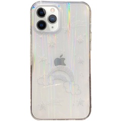 TPU+Glass чехол Aurora Space для Apple iPhone 11 Pro (5.8") Радуга