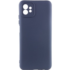 Чохол Silicone Cover Lakshmi Full Camera (A) для Motorola Moto G32, Синий / Midnight Blue