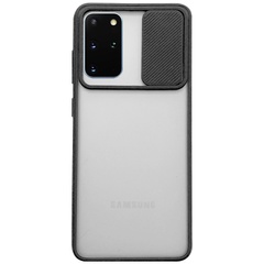 Чехол Camshield mate TPU со шторкой для камеры для Samsung Galaxy S20+ Черный