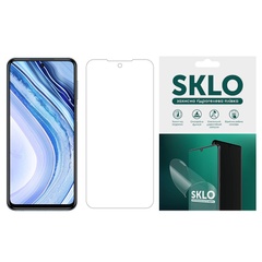 Захисна гідрогелева плівка SKLO (екран) для Xiaomi Redmi Note 9s / Note 9 Pro / Note 9 Pro Max, Прозорий