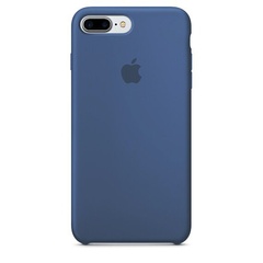Чехол Silicone case (AAA) для Apple iPhone 7 plus / 8 plus (5.5"), Синий / Midnight Blue