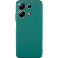 Силиконовый чехол Candy Full Camera для Xiaomi Redmi Note 13 4G Зеленый / Green