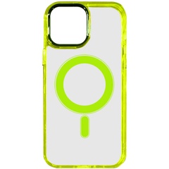 Чехол TPU Iris with MagSafe для Apple iPhone 12 Pro Max (6.7") Желтый