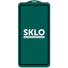 Защитное стекло SKLO 5D (тех.пак) для Apple iPhone 12 Pro Max (6.7") Черный