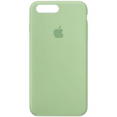 Чохол Silicone Case Full Protective (AA) для Apple iPhone 7 plus / 8 plus (5.5 "), Зеленый / Pistachio