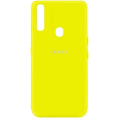 Чехол Silicone Cover My Color Full Protective (A) для Oppo A31 Желтый / Flash