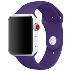 Силіконовий ремінець для Apple watch 38mm/40mm/41mm, Фіолетовий / Amethyst