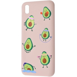 TPU чехол WAVE Fancy для Samsung Galaxy M01 Core / A01 Core, Sports avocado / Pink sand