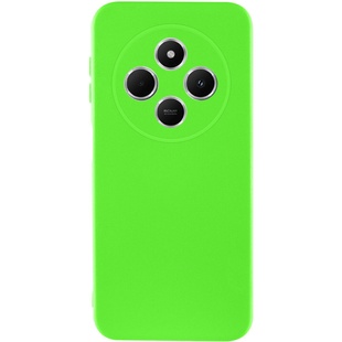 Чехол Silicone Cover Lakshmi Full Camera (AA) для Xiaomi Redmi 14C / Poco C75 Салатовый / Neon Green