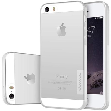 TPU чехол Nillkin Nature Series для Apple iPhone 5/5S/SE Бесцветный (прозрачный)