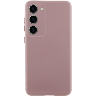 Чехол Silicone Cover Lakshmi Full Camera (AA) для Samsung Galaxy S24 FE Розовый / Pink Sand