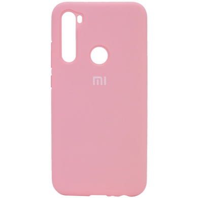 Чехол Silicone Cover Full Protective (AA) для Xiaomi Redmi Note 8T Розовый / Pink