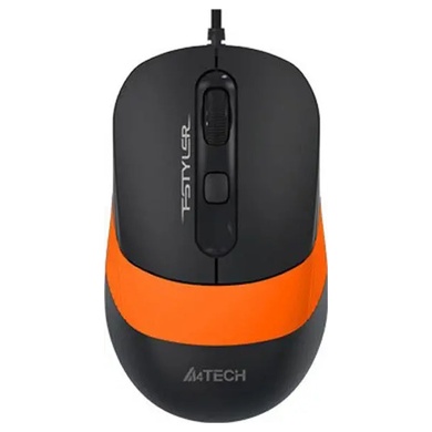 Миша A4Tech FM10, Black / Orange