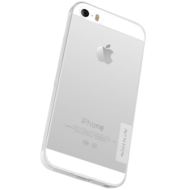 TPU чохол Nillkin Nature Series для Apple iPhone 5/5S/SE, Безбарвний (прозорий)